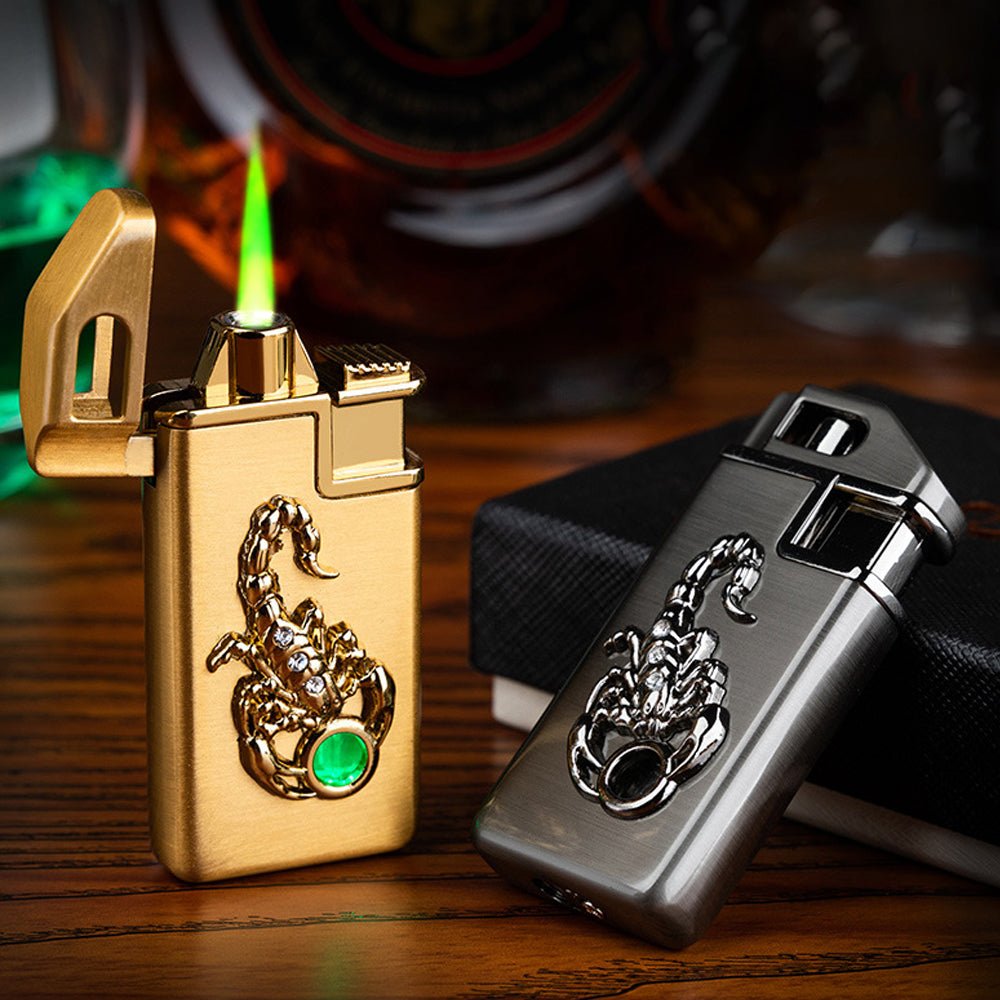 Scorpion Chip Gas Lighter Creativity - Zambeel