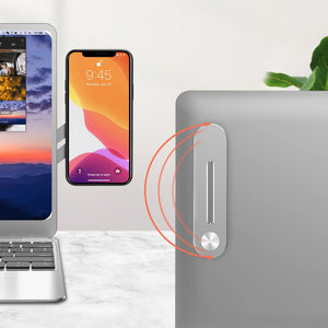 Screen Support Holder Laptop Side Mount Connect Tablet Bracket Multifunctional Bracket Adjustable Cell Phone Holder - Zambeel