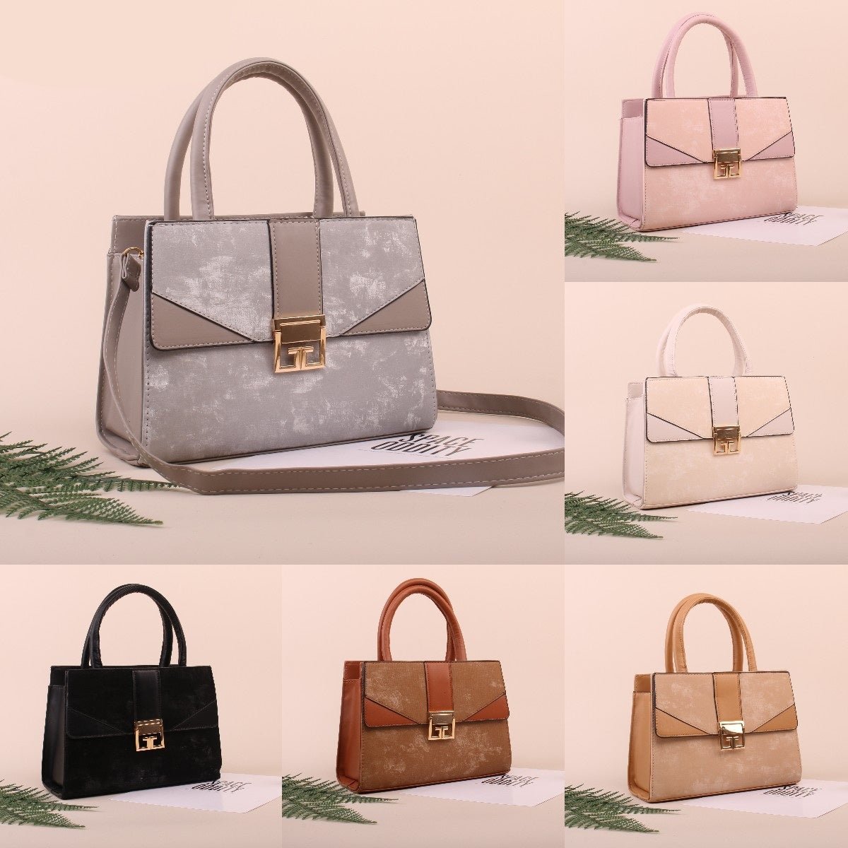 Sculpted Shoulder Bag - Zambeel