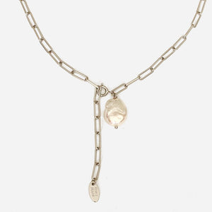 Shaped Pearl Necklace - Zambeel
