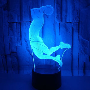 Shooting 3D night light smart home decoration light LED - Zambeel