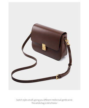 Shoulder Messenger Bag Versatile Retro Underarm - Zambeel