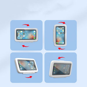 Shower Phone Box Bathroom Waterproof Phone Case Seal Protection Touch Screen Mobile Phone Holder For Kitchen Handsfree Gadget - Zambeel