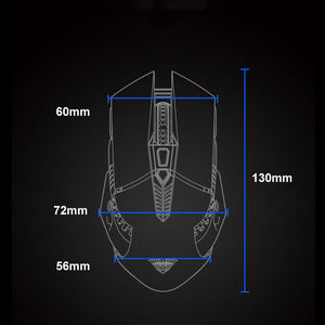 Silent Mouse Wireless Bluetooth E - sports Mouse - Zambeel
