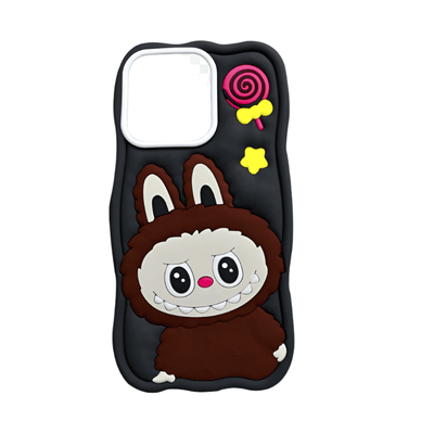 Silicone 3D Design Cartoon iPhone Case - Zambeel
