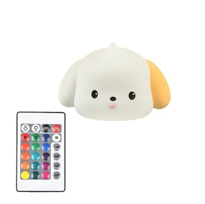Silicone Atmosphere Small Night Lamp Bedroom Decoration Induction Night Light - Zambeel