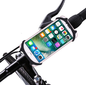 Silicone Bicycle Mobile Phone Bracket Motorcycle Shockproof Anti - Shake Car Bracket - Zambeel