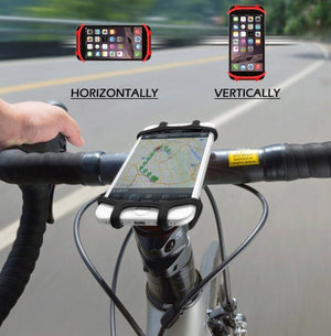 Silicone Bicycle Mobile Phone Bracket Motorcycle Shockproof Anti - Shake Car Bracket - Zambeel