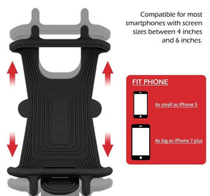 Silicone Bicycle Mobile Phone Bracket Motorcycle Shockproof Anti - Shake Car Bracket - Zambeel