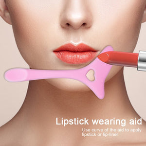 Silicone Eyeliner Stencil Wing Tip Mascara Drawing Lipstick Aid Face Cream Applicator For Beginners Makeup Tool Eyeliner Stencils Silicone Winged Tip Eyeliner Aid Eyebrow Pencil Stencil Reusable - Zambeel