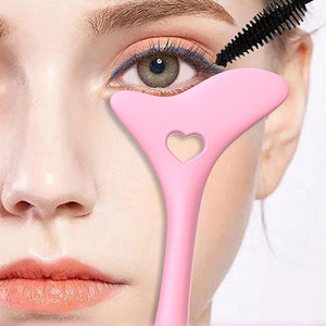 Silicone Eyeliner Stencil Wing Tip Mascara Drawing Lipstick Aid Face Cream Applicator For Beginners Makeup Tool Eyeliner Stencils Silicone Winged Tip Eyeliner Aid Eyebrow Pencil Stencil Reusable - Zambeel