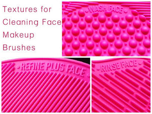 Silicone Makeup Brush Cleaning Mat - Zambeel