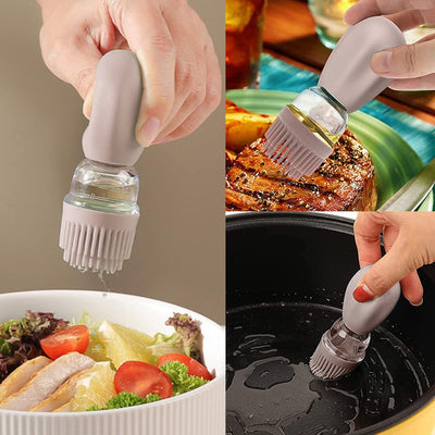 Silicone Oil Brush Bottle - Zambeel