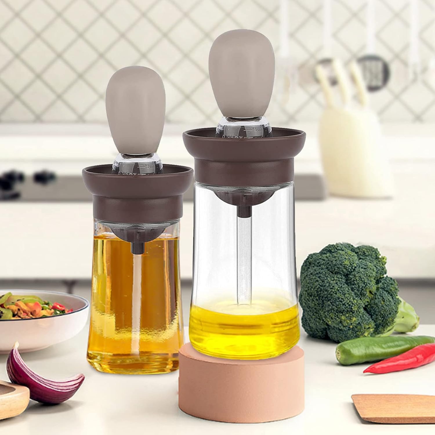 Silicone Oil Brush Bottle - Zambeel