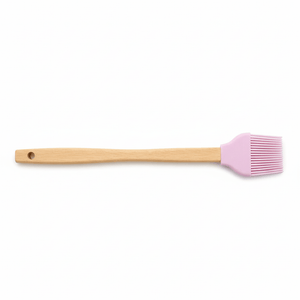 Silicone Oil Brush with Wooden Handle - Zambeel