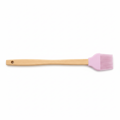 Silicone Oil Brush with Wooden Handle - Zambeel