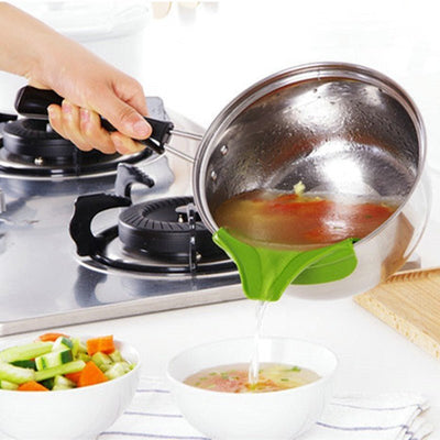 Silicone Soup Funnel Kitchen Gadget Tools - Zambeel