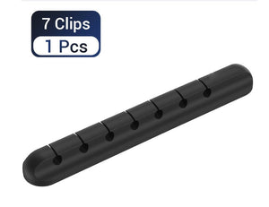 Silicone Storage Cable Management Cable Clamp - Zambeel