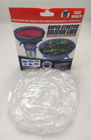 Silicone Stretch Lids With Bowl (Pack of 6) - Zambeel