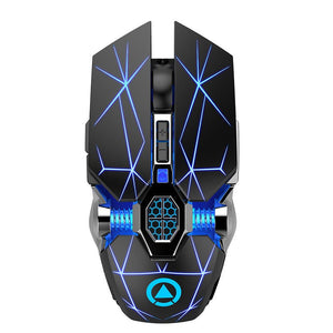 Silver Eagle A7 Silent Silent Rechargeable Wireless Mouse Computer Accessories - Zambeel