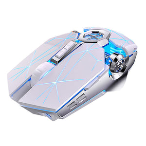 Silver Eagle A7 Silent Silent Rechargeable Wireless Mouse Computer Accessories - Zambeel
