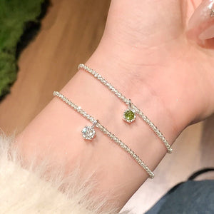 Silver Starry Bracelet For Minority Women - Zambeel