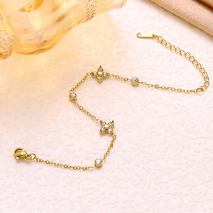 Simple And Versatile Retro Niche Floral Hand Jewelry - Zambeel