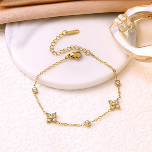 Simple And Versatile Retro Niche Floral Hand Jewelry - Zambeel