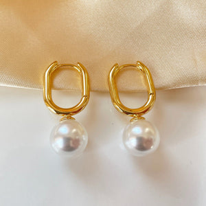 Simple Retro Pearl Earrings For Women - Zambeel
