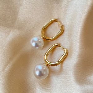 Simple Retro Pearl Earrings For Women - Zambeel