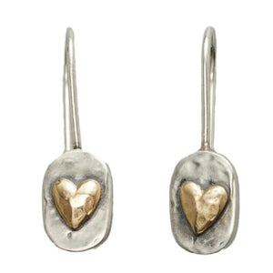 Simple Romantic Love Geometric Shape Earrings - Zambeel