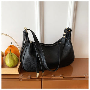 Simple Shoulder Messenger Minority Fashion Portable Dumpling Bag - Zambeel