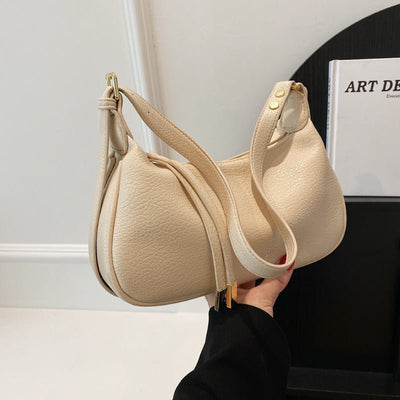 Simple Shoulder Messenger Minority Fashion Portable Dumpling Bag - Zambeel
