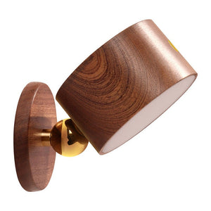 Simple Wooden Bedside Lamp In Bedroom - Zambeel