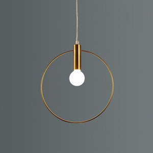Simple Wrought Iron Post - Modern Chandelier - Zambeel