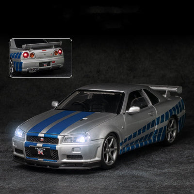 Simulation Alloy Car Model Speed and Passion Car Creative Decoration - Zambeel