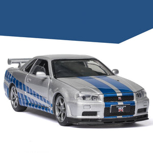 Simulation Alloy Car Model Speed and Passion Car Creative Decoration - Zambeel