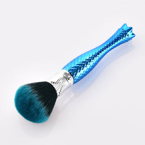 Single makeup brush makeup tool blue - Zambeel
