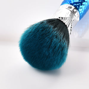 Single makeup brush makeup tool blue - Zambeel