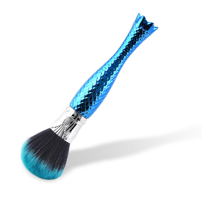 Single makeup brush makeup tool blue - Zambeel