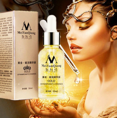 Skin Care Pure 24K Gold Day Cream Anti Wrinkle Face Care Anti Aging Collagen Whitening Moisturizing Hyaluronic Acid - Zambeel
