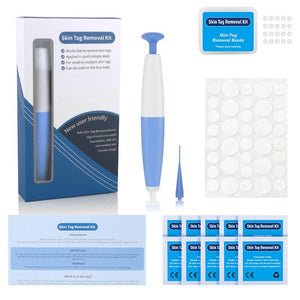 Skin Tag Removal Kit Home Use Mole Wart Remover Micro Band Skin Tag Treatment Tool Easy To Clean Skin Care Tool - Zambeel
