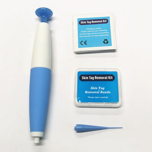 Skin Tag Removal Kit Home Use Mole Wart Remover Micro Band Skin Tag Treatment Tool Easy To Clean Skin Care Tool - Zambeel