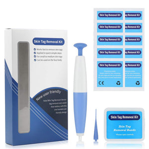 Skin Tag Removal Kit Home Use Mole Wart Remover Micro Band Skin Tag Treatment Tool Easy To Clean Skin Care Tool - Zambeel