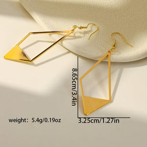 Sleek Perforated Metal Earrings With A Premium Versatile Design For Women - Zambeel