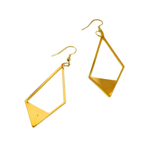 Sleek Perforated Metal Earrings With A Premium Versatile Design For Women - Zambeel