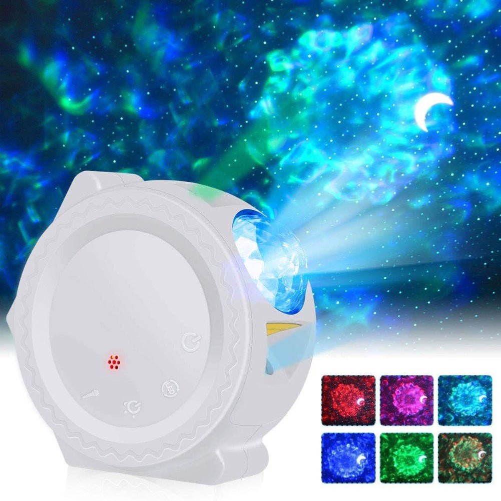 Sleeping Light Bedroom Bedside Table Lamp Starry Sky LED Mo - Zambeel