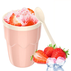 Slushy Cup Ice Cream Summer Popsicle Maker Children Selfmade Milk Shake Maker Cooling Cup Product Household - Zambeel