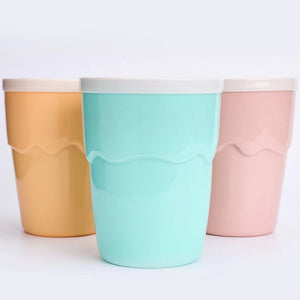 Slushy Cup Ice Cream Summer Popsicle Maker Children Selfmade Milk Shake Maker Cooling Cup Product Household - Zambeel