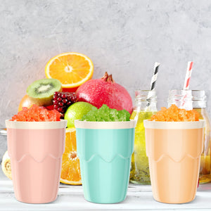 Slushy Cup Ice Cream Summer Popsicle Maker Children Selfmade Milk Shake Maker Cooling Cup Product Household - Zambeel
